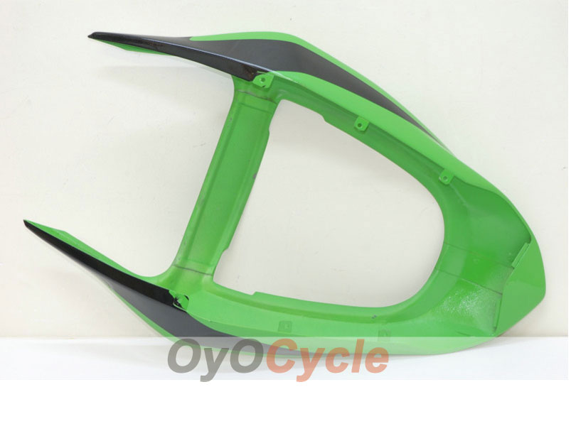 Kit de carenado de inyección para NINJA ZX-6R 03-04 - Verde, blanco - Estilo de fábrica #OYO87901761