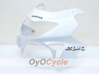 Kit de carenado por inyección para CBR600F4 99-00 - Blanco, Negro - Estilo de fábrica #OYO87900136