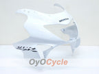 Kit de carenado por inyección para CBR600F4 99-00 - Blanco, Negro - Estilo de fábrica #OYO87900136