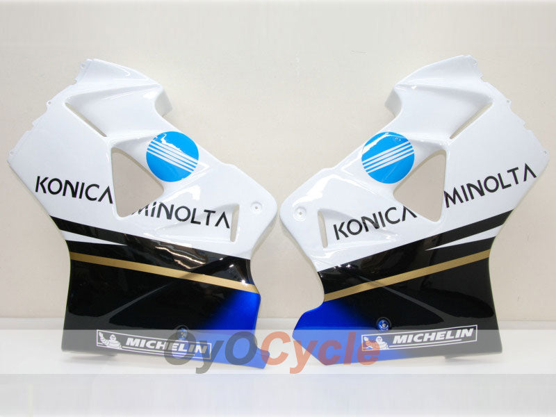 Kit de carenado para VFR800 98-01 - Blanco, Negro - Konica Minolta, MICHELIN #OYO87902902 Imagen secundaria del producto