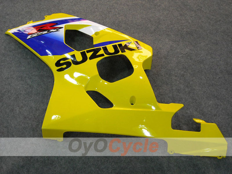 Kit de carenado por inyección para GSXR600 04-05 - Amarillo, Azul - Estilo de fábrica #OYO87901208 Imagen secundaria del producto