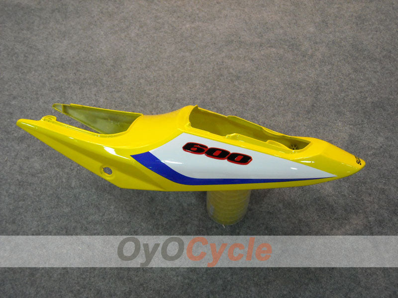 Kit de carenado por inyección para GSXR600 04-05 - Amarillo, Azul - Estilo de fábrica #OYO87901208