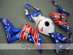 Kit de carenado por inyección para CBR1000RR 06-07 - Rojo, Azul - Castrol #OYO87902850