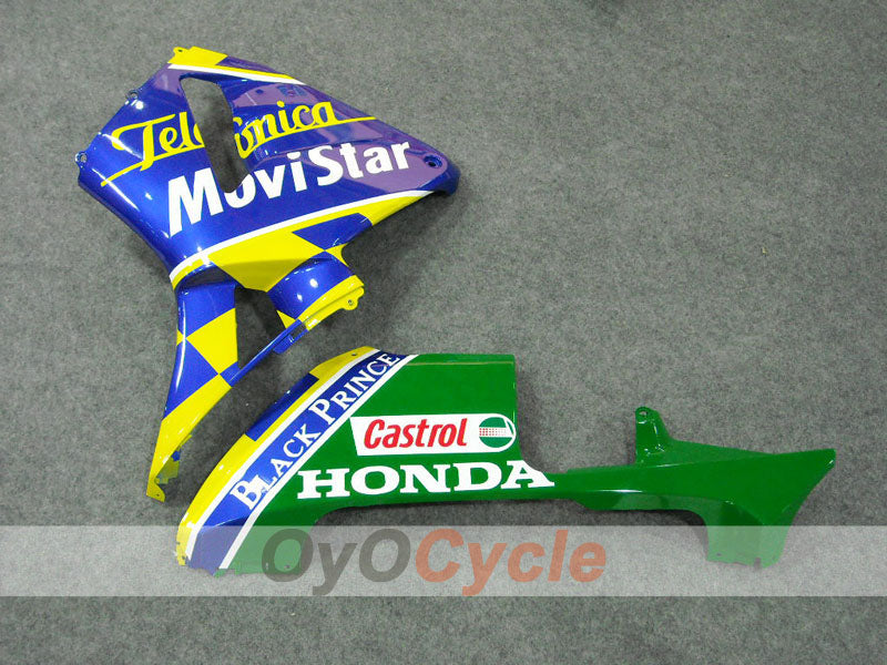 Carenado de inyección para CBR600RR 05-06 - Amarillo, Azul - Castrol, Movistar #OYO87900269