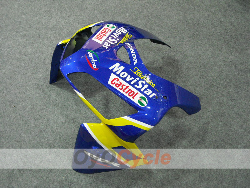 Carenado de inyección para CBR600RR 05-06 - Amarillo, Azul - Castrol, Movistar #OYO87900269