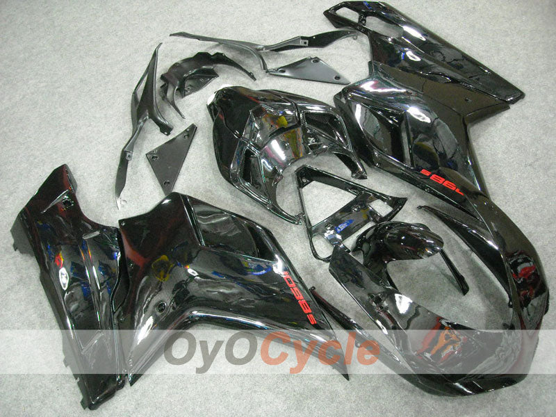 Kit de carenado de inyección para Ducati 1098 07-09 - Negro - Estilo de fábrica #OYO87902287