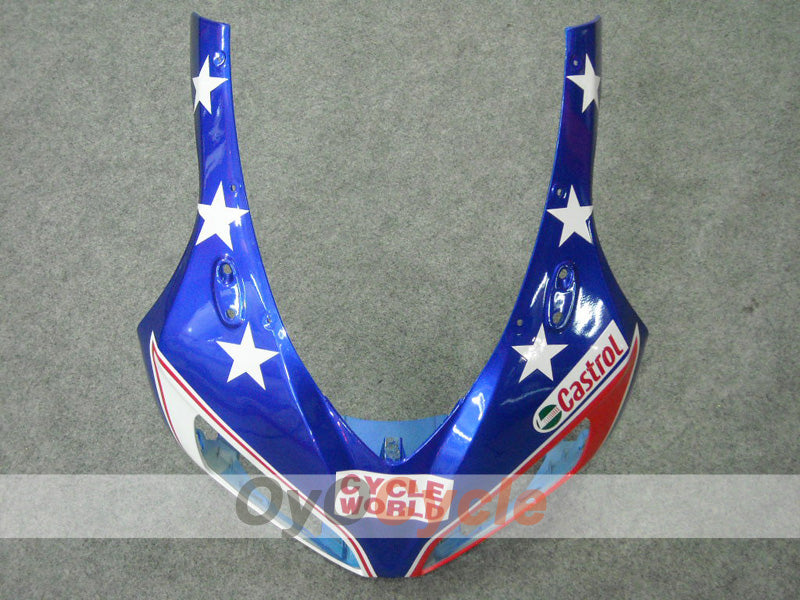 Kit de carenado por inyección para CBR1000RR 06-07 - Rojo, Azul - Castrol #OYO87902850