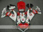 Carenado de inyección para GSX R600 08-10 - Rojo, Blanco - Lucky Strike, MICHELIN, MOTUL #OYO87901641