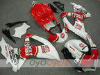 Carenado de inyección para GSX R600 08-10 - Rojo, Blanco - Lucky Strike, MICHELIN, MOTUL #OYO87901641