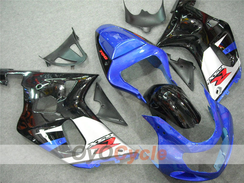 Carenado de inyección para GSX R1000 00-02 - Azul, Negro - Estilo de fábrica #OYO87901744 Imagen secundaria del producto