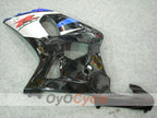 Carenado inyectado para GSX R600 01-03 - Azul, Negro - Estilo de fábrica #OYO87901078