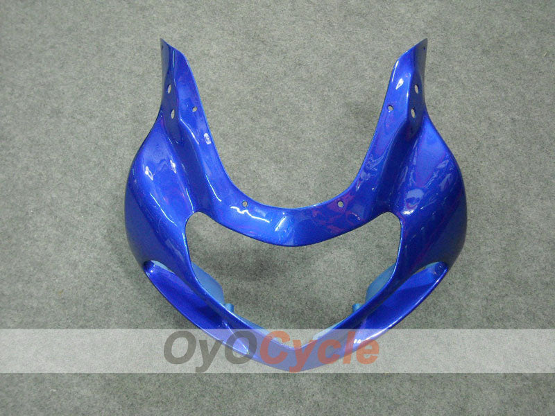 Carenado inyectado para GSX R600 01-03 - Azul, Negro - Estilo de fábrica #OYO87901078