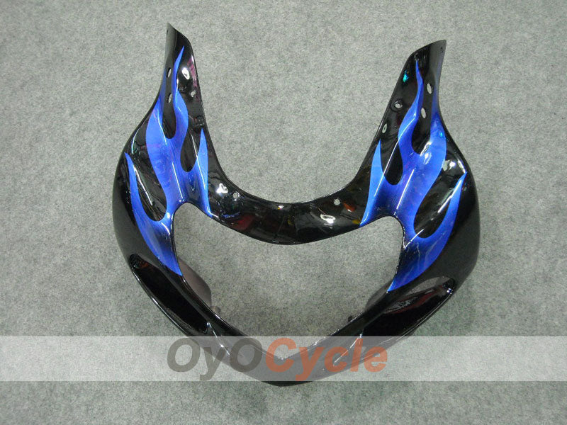 Kit de carenado por inyección para GSX R600 01-03 - Azul, Negro - Llama #OYO87901042