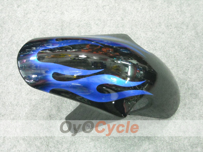 Kit de carenado por inyección para GSX R600 01-03 - Azul, Negro - Llama #OYO87901042