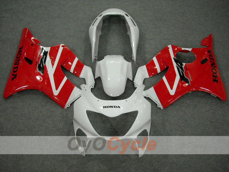 Kit de carenado por inyección para CBR600F4 99-00 - Rojo, Blanco - Estilo de fábrica #OYO87900133 Imagen secundaria del producto