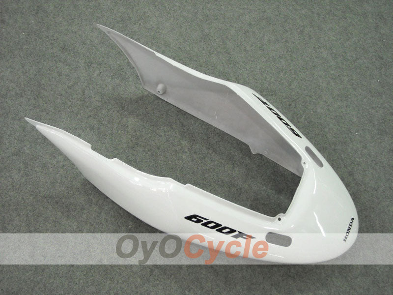 Kit de carenado por inyección para CBR600F4 99-00 - Rojo, Blanco - Estilo de fábrica #OYO87900133