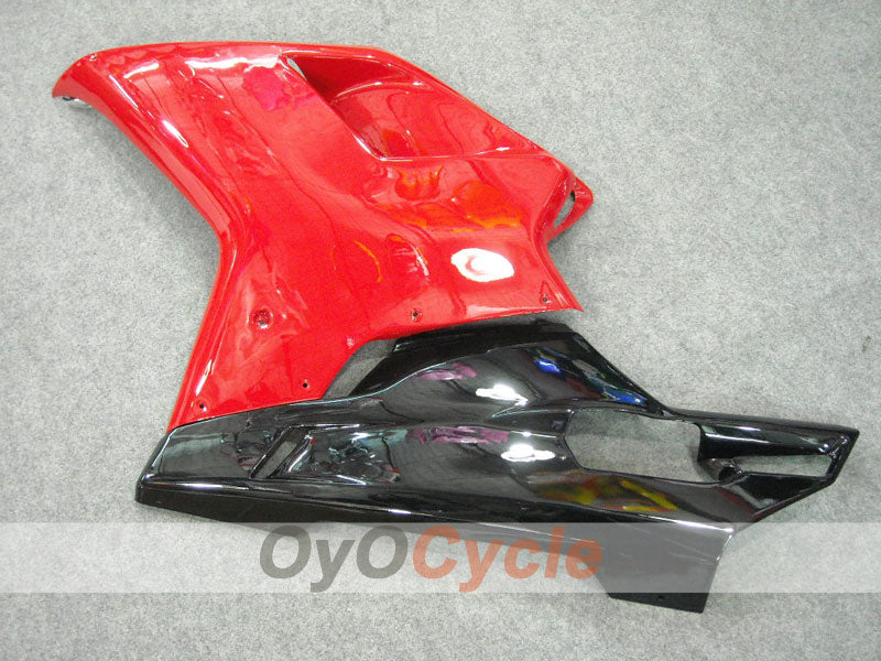 Kit de carenado por inyección para Ducati 1198 09-11 - Rojo, Negro - Estilo de fábrica #OYO87902331