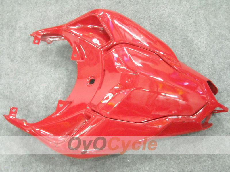 Kit de carenado de inyección para Ducati 848 08-13 - Rojo, Negro - Estilo de fábrica #OYO87902179