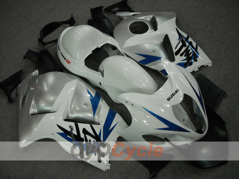 Kit de carenado por inyección para GSXR1300 Hayabusa 99-07 - Blanco, Plateado - Estilo de fábrica #OYO87902881 Imagen principal del producto
