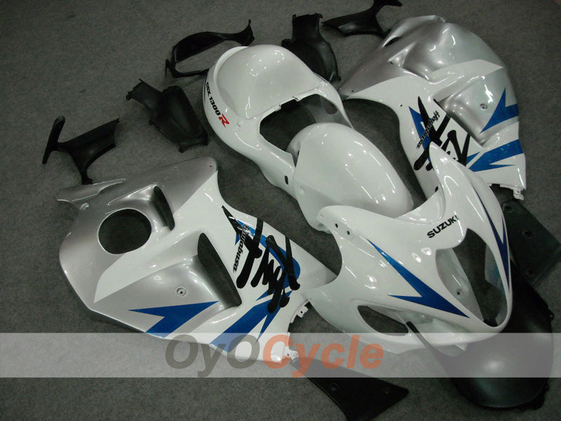 Kit de carenado por inyección para GSXR1300 Hayabusa 99-07 - Blanco, Plateado - Estilo de fábrica #OYO87902881 Imagen secundaria del producto