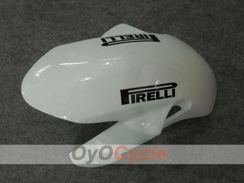 Kit de carenado por inyección para GSX R600 08-10 - Blanco, Negro - Corona, MOTUL #OYO87901606