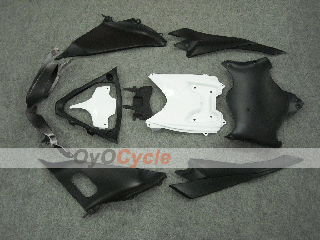 Kit de carenado por inyección para GSX R600 08-10 - Blanco, Negro - Corona, MOTUL #OYO87901606
