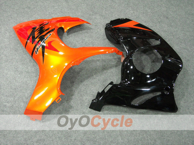 Kit de carenado por inyección para GSXR1300 Hayabusa 08-20 - Naranja, Negro - Estilo de fábrica #OYO87902878