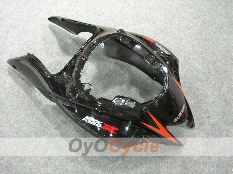 Kit de carenado por inyección para GSXR1300 Hayabusa 08-20 - Naranja, Negro - Estilo de fábrica #OYO87902878