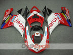 Kit de carenado por inyección para Ducati 848 08-13 - Rojo, Blanco - Xerox #OYO87902242
