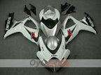 Carenado de inyección para GSX R600 06-07 - Blanco, Plata - Estilo de fábrica #OYO87902877