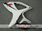 Carenado de inyección para GSX R600 06-07 - Blanco, Plata - Estilo de fábrica #OYO87902877