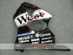 Kit de carenado para NINJA ZX-9R 02-03 - Blanco, Negro - West #OYO87903055