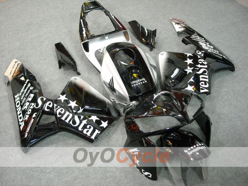 Kit de carenado por inyección para CBR600RR 05-06 - Negro, Plata - SevenStars #OYO87900347 Imagen secundaria del producto