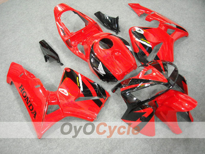 Carenado de inyección para CBR600RR 05-06 - Rojo, Negro - Estilo de fábrica #OYO87900276 Imagen secundaria del producto
