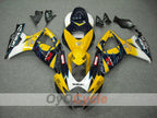 Kit de carenado por inyección para GSX R600 06-07 - Amarillo, Negro - Corona, MOTUL #OYO87901430