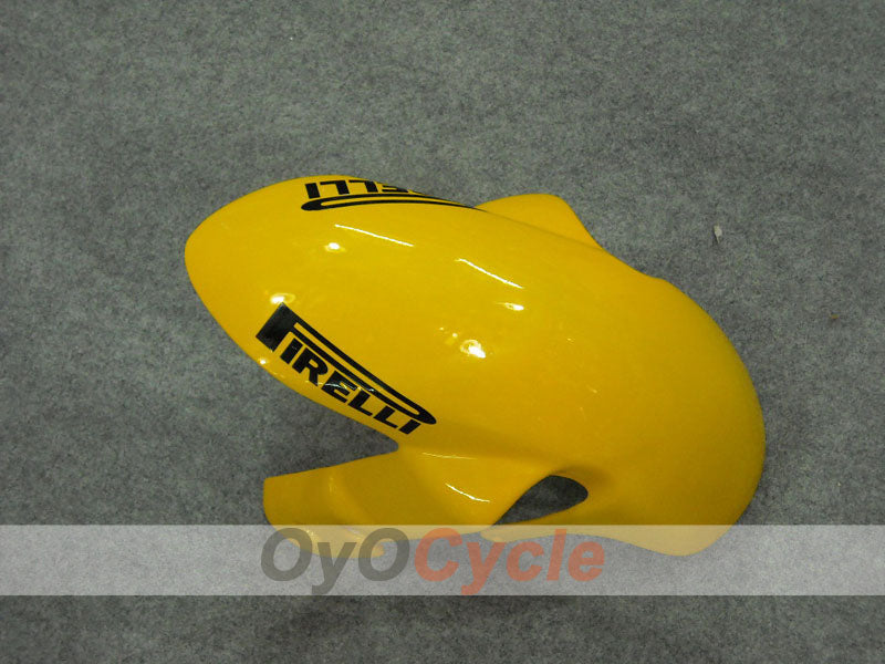 Kit de carenado por inyección para GSX R600 06-07 - Amarillo, Negro - Corona, MOTUL #OYO87901430