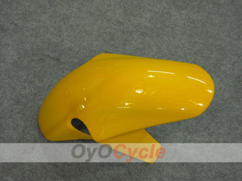 Kit de carenado por inyección para GSX R750 00-03 - Amarillo, Azul - Corona #OYO87901028