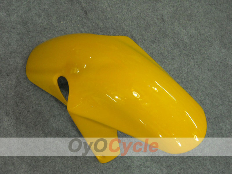 Kit de carenado por inyección para GSX R750 00-03 - Amarillo, Azul - Corona #OYO87901028