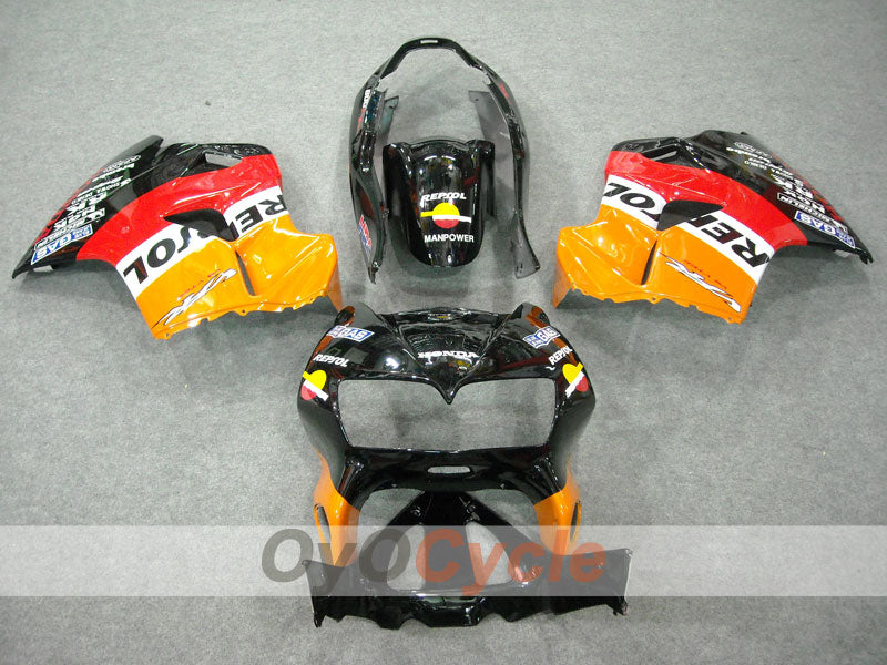 Kit de carenado para VFR800 98-01 - Rojo, Negro - Repsol #OYO87902933 Imagen secundaria del producto
