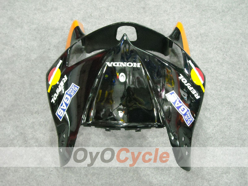 Kit de carenado para VFR800 98-01 - Rojo, Negro - Repsol #OYO87902933