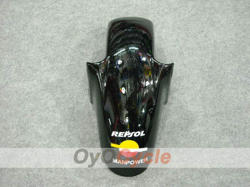 Kit de carenado para VFR800 98-01 - Rojo, Negro - Repsol #OYO87902933