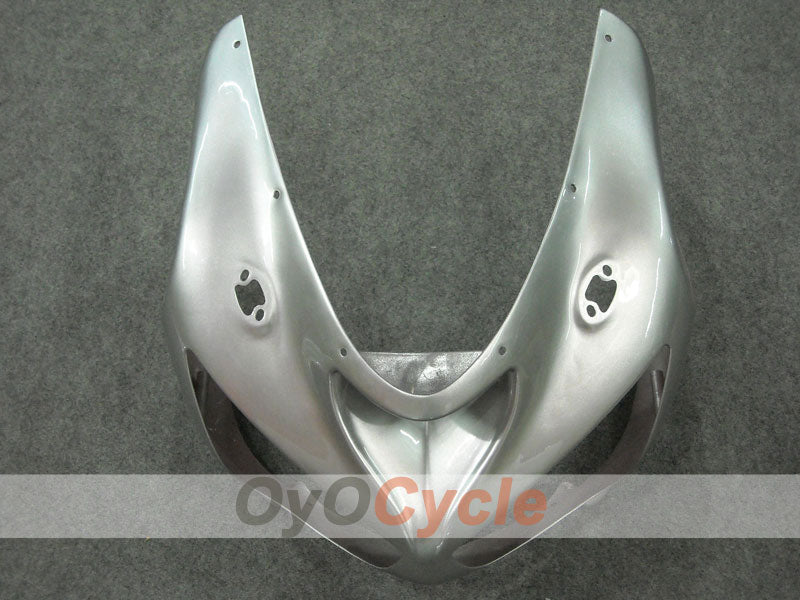 Kit de carenado por inyección para NINJA ZX-6R 05-06 - Rojo, Plateado - Llama #OYO87901864