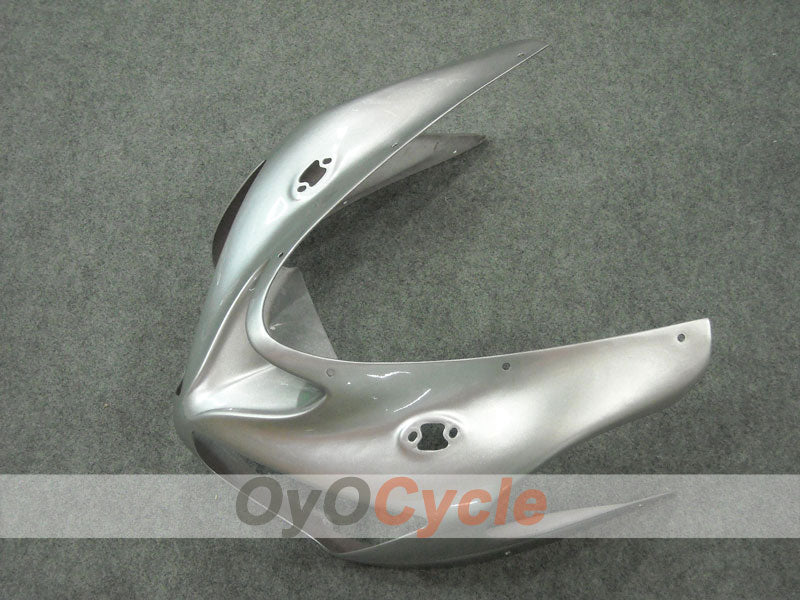Kit de carenado por inyección para NINJA ZX-6R 05-06 - Rojo, Plateado - Llama #OYO87901864