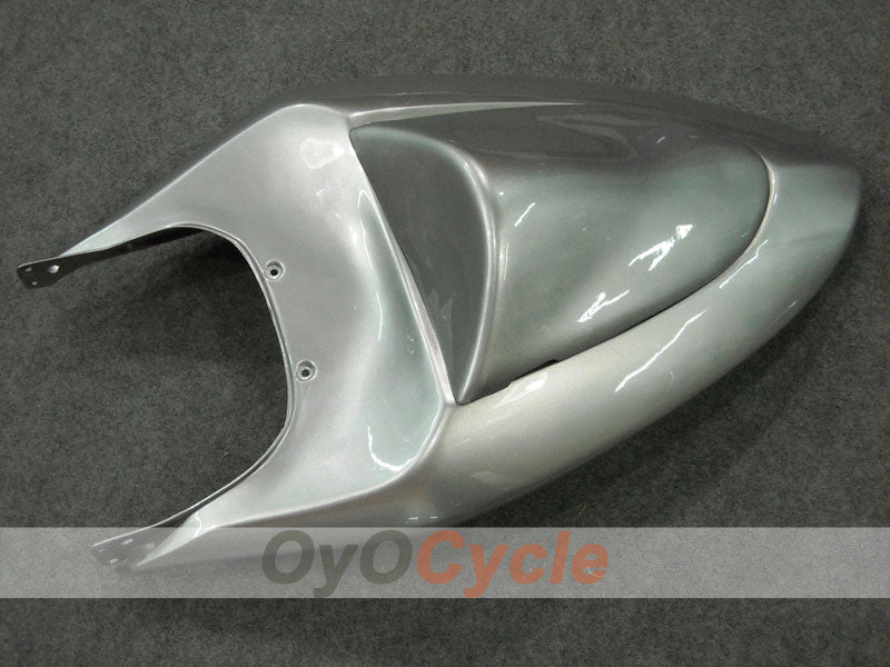 Kit de carenado por inyección para NINJA ZX-6R 05-06 - Rojo, Plateado - Llama #OYO87901864
