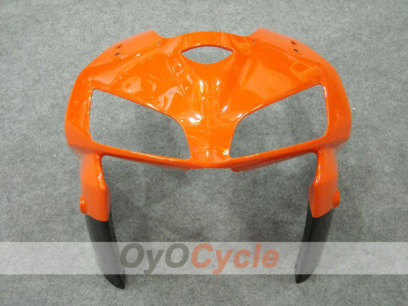 Kit de carenado por inyección para CBR600RR 05-06 - Naranja, Negro - Estilo de fábrica #OYO87900279