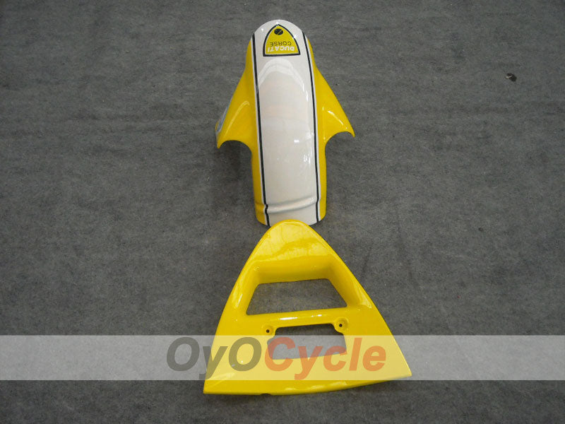 Carenado de inyección para Ducati 998 02-04 - Amarillo, Blanco - Xerox #OYO87902315