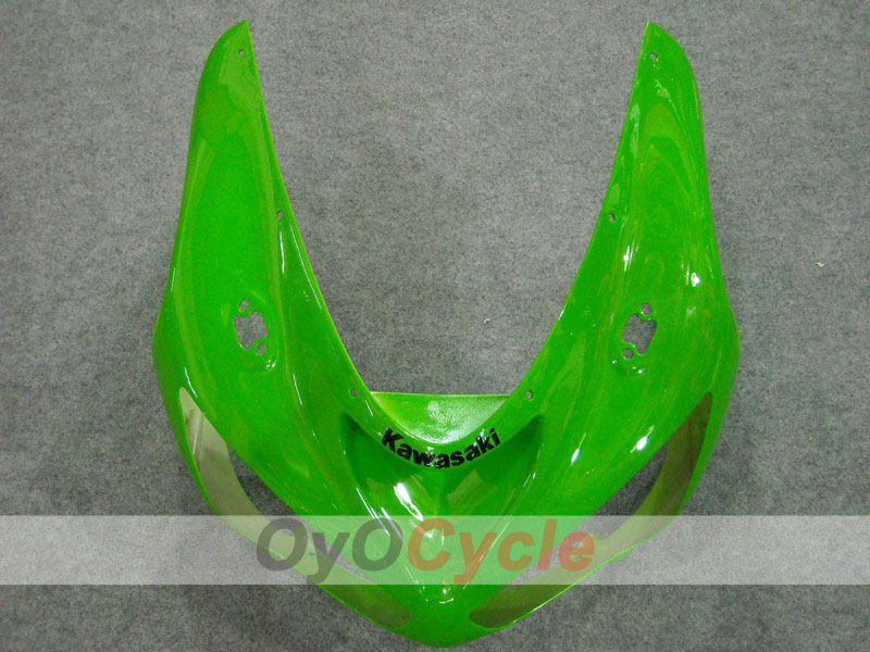 Kit de carenado de inyección para NINJA ZX-6R 05-06 - Verde, Negro - Monster #OYO87901873