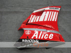 Kit de carenado de inyección para Ducati 996 del 99-02 - Rojo, Blanco - Alice #OYO87902188