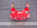 Kit de carenado de inyección para Ducati 996 del 99-02 - Rojo, Blanco - Alice #OYO87902188