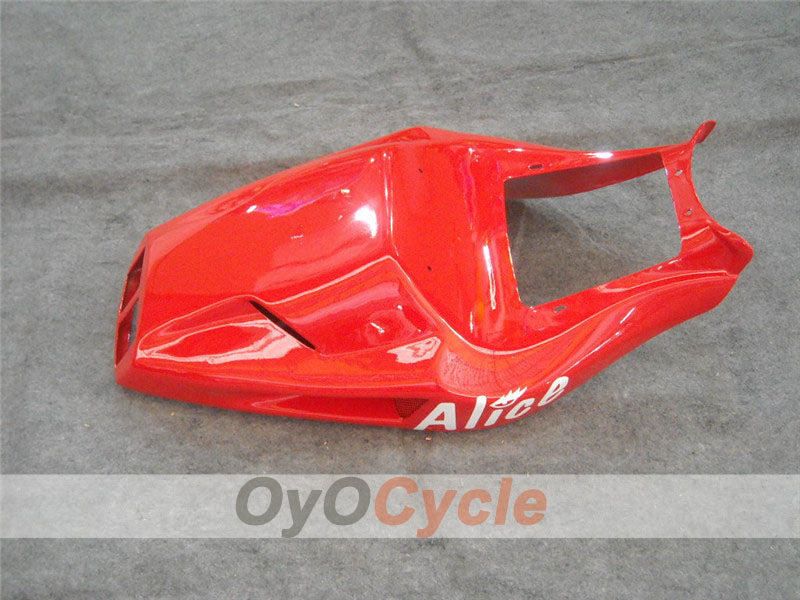 Kit de carenado de inyección para Ducati 996 del 99-02 - Rojo, Blanco - Alice #OYO87902188